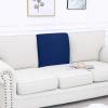 imageSmiry Printed Couch Cushion Covers Stretch Soft Couch Covers for Sofa Washable NonSlip Sofa Slipcover Furniture Protector for Indoor and Outdoor 3 Pack BeigeNavy
