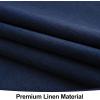 imageSmiry Rectangle Table Cloth Linen Textured Waterproof Spillproof AntiWrinkle Burlap Tablecloth Washable Decorative Fabric Table Cover for Dining Party Banquet 52 x 70 Inch Sage GreenNavy