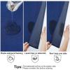 imageSmiry Rectangle Table Cloth Linen Textured Waterproof Spillproof AntiWrinkle Burlap Tablecloth Washable Decorative Fabric Table Cover for Dining Party Banquet 52 x 70 Inch Sage GreenIndigo