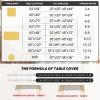 imageSmiry Rectangle Table Cloth Linen Textured Waterproof Spillproof AntiWrinkle Burlap Tablecloth Washable Decorative Fabric Table Cover for Dining Party Banquet 52 x 70 Inch Sage GreenIndigo