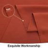 imageSmiry Rectangle Table Cloth Linen Textured Waterproof Spillproof AntiWrinkle Burlap Tablecloth Washable Decorative Fabric Table Cover for Dining Party Banquet 52 x 70 Inch Sage GreenRust