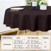 imageSmiry Rectangle Table Cloth Waterproof AntiScratch Polyester Tablecloth Decorative Washable Fabric Table Cover for Dining Buffet Parties and Outdoor 60x84 BlackCoffee