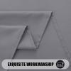 imageSmiry Rectangle Table Cloth Waterproof AntiScratch Polyester Tablecloth Decorative Washable Fabric Table Cover for Dining Buffet Parties and Outdoor 60x84 BlackGrey