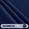 imageSmiry Rectangle Table Cloth Waterproof AntiScratch Polyester Tablecloth Decorative Washable Fabric Table Cover for Dining Buffet Parties and Outdoor 60x84 BlackNavy
