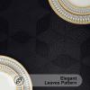 imageSmiry Rectangle Thanksgiving Tablecloth 52x70 Inch Fall Waterproof Damask Table Cloth Autumn Leaves Fabric Jacquard Table Covers for Harvest Parties and Holiday Dinner TurquoiseBlack