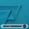 imageSmiry Round Table Cloth Waterproof AntiScratch Polyester Tablecloth Decorative Washable Fabric Table Cover for Dining Buffet Parties and Outdoor 60x60 BeigeTeal