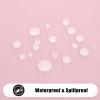 imageSmiry Round Table Cloth Waterproof AntiScratch Polyester Tablecloth Decorative Washable Fabric Table Cover for Dining Buffet Parties and Outdoor 60x60 BeigePink