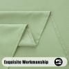 imageSmiry Round Table Cloth Waterproof AntiScratch Polyester Tablecloth Decorative Washable Fabric Table Cover for Dining Buffet Parties and Outdoor 60x60 BeigeSage Green