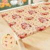 imageSmiry Rectangle Picnic Table Cloth Waterproof Elastic Fitted Outdoor Tablecloths for 6 Foot Tables Wipeable Flannel Backed Vinyl Table Cover for Camping Dining and Indoor 30quotx72quot GreyYellow
