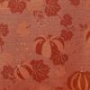 imageSmiry Thanksgiving Table Runner 13x72 Inch Waterproof Fabric Damask Table Runner for Harvest Parties and Holidays TerracottaPumpkin