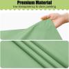 imageSmiry Disposable Table Cloth  6 Pack 54 x 108 Inch Waterproof Rectangle Tablecloths for Parties Decorative Plastic Table Cover Leakproof ampamp Sturdy WhiteSage Green