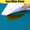 imageSmiry Disposable Table Cloth  6 Pack 54 x 108 Inch Waterproof Rectangle Tablecloths for Parties Decorative Plastic Table Cover Leakproof ampamp Sturdy WhiteAqua