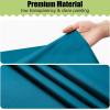 imageSmiry Disposable Table Cloth  6 Pack 54 x 108 Inch Waterproof Rectangle Tablecloths for Parties Decorative Plastic Table Cover Leakproof ampamp Sturdy WhiteAqua