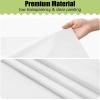 imageSmiry Disposable Table Cloth  6 Pack 54 x 108 Inch Waterproof Rectangle Tablecloths for Parties Decorative Plastic Table Cover Leakproof ampamp Sturdy WhiteWhite