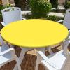 imageSmiry Plastic Thanksgiving Tablecloth Fall Pumpkin Waterproof Elastic Fitted Table Covers for 36quot  44quot Tables Wipeable Flannel Backed Vinyl Tablecloths for Autumn Harvest Parties BlackYellow