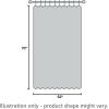 imageSmiry Rectangle Table Cloth Waterproof Vinyl Tablecloth with Flannel Backing for Rectangle Tables Wipeable Spillproof Plastic Tablecloths for Dining Camping Indoor and Outdoor 60quotx84quot KhakiWhite