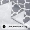 imageSmiry Rectangle Table Cloth Waterproof Vinyl Tablecloth with Flannel Backing for Rectangle Tables Wipeable Spillproof Plastic Tablecloths for Dining Camping Indoor and Outdoor 60quotx84quot KhakiGrey