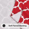 imageSmiry Rectangle Table Cloth Waterproof Vinyl Tablecloth with Flannel Backing for Rectangle Tables Wipeable Spillproof Plastic Tablecloths for Dining Camping Indoor and Outdoor 60quot x 84quot RedRed