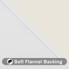 imageSmiry Round Picnic Tablecloth Waterproof Elastic Fitted Table Covers for 45quot  56quot Tables Wipeable Flannel Backed Vinyl Tablecloths for Camping Indoor Outdoor Black ampamp WhiteIvory