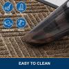 imageSmiry Front Door Mat Outside Entrance Heavy Duty Outdoor Indoor Natural Rubber Doormat Non Slip Trap Dirt and Moisture Easy Clean Low Profile Patio Porch Entryway Mat 295x17 GreyBrown