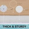 imageSmiry Memory Foam Toilet Rugs UShaped 24x20 Extra Soft Absorbent NonSlip Contour Bathroom Rugs Machine Washable Bath Mats for Toilet BlackCamel