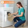 imageSmiry Bathroom Rugs Sets 2 Piece Soft Absorbent Chenille Machine Washable Non Slip Shaggy Bath Rug Set for Tub Shower and Floor 30x2024x16 BeigeBeige