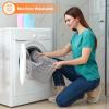 imageSmiry Bathroom Rugs Sets 2 Piece Soft Absorbent Chenille Machine Washable Non Slip Shaggy Bath Rug Set for Tub Shower and Floor 30x2024x16 BeigeGrey