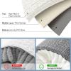 imageSmiry Bathroom Rugs Sets 2 Piece Soft Absorbent Chenille Machine Washable Non Slip Shaggy Bath Rug Set for Tub Shower and Floor 30x2024x16 BeigeIvory