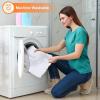 imageSmiry Bathroom Rugs Sets 2 Piece Soft Absorbent Chenille Machine Washable Non Slip Shaggy Bath Rug Set for Tub Shower and Floor 30x2024x16 BeigeWhite