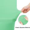 imageSmiry 2 Pack Spandex Table Cloth 6FT Elastic Fitted Stretch Tablecloths for Rectangle Tables Washable Table Cover for Outdoor Wedding Banquet ampamp Parties Navy 72Lx30Wx30H InchBright Green