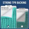 imageSmiry Bathroom Rugs Mat 30x20 Extra Soft Absorbent Chenille Bath Rugs Non Slip Rubber Backing Machine Washable Quick Dry Bath Mats for Bathroom Floor Tub Shower Home Decor Accessories GreyTurquoise