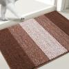 imageSmiry Dog Door Mat for Muddy Paws Absorbs Moisture and Dirt LowProfile Entryway Mat with NonSlip Backing Entry Indoor Outdoor Doormat for Inside Floor 30x20 Inches BlackBrown