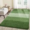 imageSmiry Dog Door Mat for Muddy Paws Absorbs Moisture and Dirt LowProfile Entryway Mat with NonSlip Backing Entry Indoor Outdoor Doormat for Inside Floor 30x20 Inches BlackGreen