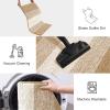 imageSmiry Dog Door Mat for Muddy Paws Absorbs Moisture and Dirt LowProfile Entryway Mat with NonSlip Backing Entry Indoor Outdoor Doormat for Inside Floor 30x20 Inches BlackBeige