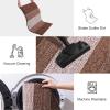 imageSmiry Dog Door Mat for Muddy Paws Absorbs Moisture and Dirt LowProfile Entryway Mat with NonSlip Backing Entry Indoor Outdoor Doormat for Inside Floor 30x20 Inches BlackBrown