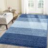 imageSmiry Dog Door Mat for Muddy Paws Absorbs Moisture and Dirt LowProfile Entryway Mat with NonSlip Backing Entry Indoor Outdoor Doormat for Inside Floor 30x20 Inches BlackNavy Blue