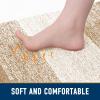 imageSmiry Dog Door Mat for Muddy Paws Absorbs Moisture and Dirt LowProfile Entryway Mat with NonSlip Backing Entry Indoor Outdoor Doormat for Inside Floor 30x20 Inches BlackBeige