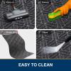 imageSmiry Front Door Mat Outside Entrance Heavy Duty Natural Rubber Doormat Trap Dirt and Moisture Easy Clean Low Profile Patio Porch Welcome Floor Mats for Entry 295x17 Inch Navy BlueGrey