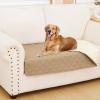 imageSmiry Waterproof Dog Blanket Reversible Dog Bed Cover Pet Blanket Soft Pet Couch Covers for Sofa Washable Bed Couch Sofa Furniture Protector for Puppy Cat Kids 30quotx70quot GreyDark GreyCamelBeige
