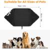 imageSmiry Chenille Dog Drying Towel Extra Absorbent Bath Towel for Mud Dogs Ultra Soft Quick Dry Pet Wash Mitt for Bathing Grooming and PostWalk Cleaning 31x13 Inches GreyBlack