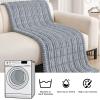 imageSmiry Couch Cover for Dogs Washable Non Slip Fuzzy Pet Couch Covers for 3 Cushion Sofa Pet Friendly Thick Soft Sofa Slipcovers Cushion Protector Dark Grey 276quot x 59quotGrey