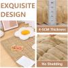 imageSmiry Couch Cover for Dogs Washable Non Slip Fuzzy Pet Couch Covers for 3 Cushion Sofa Pet Friendly Thick Soft Sofa Slipcovers Cushion Protector Dark Grey 276quot x 59quotCamel