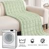 imageSmiry Couch Cover for Dogs Washable Non Slip Fuzzy Pet Couch Covers for 3 Cushion Sofa Pet Friendly Thick Soft Sofa Slipcovers Cushion Protector Dark Grey 276quot x 59quotGreen