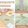 imageSmiry Couch Cover for Dogs Washable Non Slip Fuzzy Pet Couch Covers for 3 Cushion Sofa Pet Friendly Thick Soft Sofa Slipcovers Cushion Protector Dark Grey 276quot x 59quotGreen