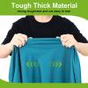 imageSmiry Round Spandex Tablecloth Elastic Fitted Washable Tablecloths for 36quot44quot Tables Waterpoof Stretch Picnic Table Cover for Dining Indoor and Outdoor BeigeTurquoise