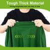 imageSmiry Round Spandex Tablecloth Elastic Fitted Washable Tablecloths for 36quot44quot Tables Waterpoof Stretch Picnic Table Cover for Dining Indoor and Outdoor BeigeEmerald Green