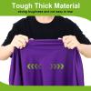 imageSmiry Round Spandex Tablecloth Elastic Fitted Washable Tablecloths for 36quot44quot Tables Waterpoof Stretch Picnic Table Cover for Dining Indoor and Outdoor BeigePurple
