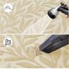 imageSmiry Front Door Mat Indoor Outdoor Entrance Heavy Duty Natural Rubber Trap Dirt and Moisture NonSlip Doormats Low Profile Easy Clean Patio Porch Entryway Mat 295x17 Ocean BlueBeige