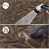 imageSmiry Front Door Mat Indoor Outdoor Entrance Heavy Duty Natural Rubber Trap Dirt and Moisture NonSlip Doormats Low Profile Easy Clean Patio Porch Entryway Mat 295x17 Ocean BlueMix Brown