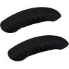 imageSmiry Stretch Jacquard Office Computer Chair Seat Covers Chair Seat CoverChair Armrest Covers Black